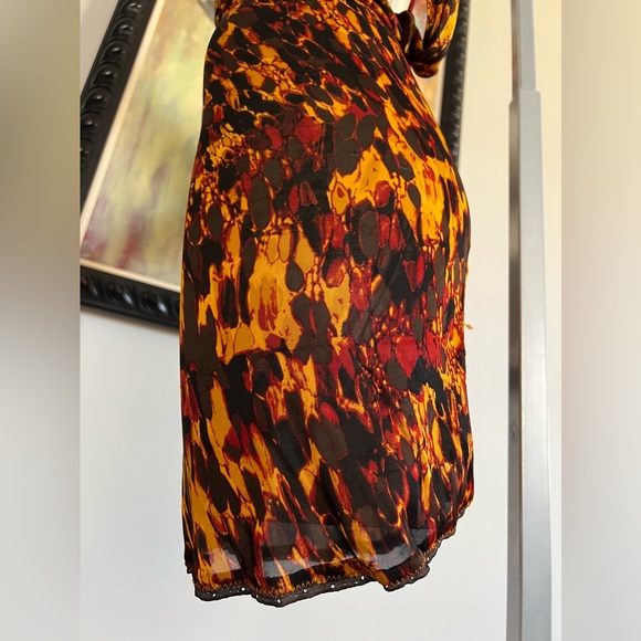 Jean Paul Gaultier S/S 2005 Tortoiseshell Print Halter Mini Dress – Runway Piece - Picture 16 of 17